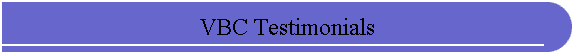 VBC Testimonials
